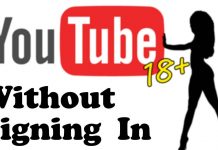 Watch 18+ YouTube Videos Without Signing In Youtube