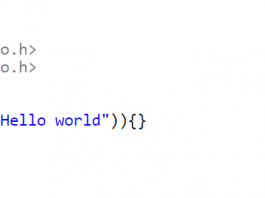 C Program to Print Hello World without semicolon C Program to Print Hello World without using semicolon