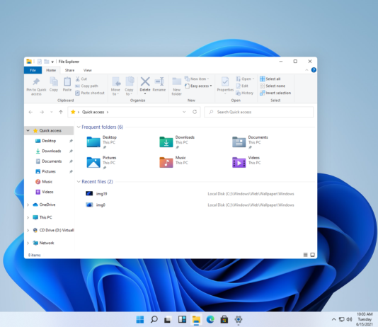 Windows 11 Includes a New Widget Setting, Start menu, and more features